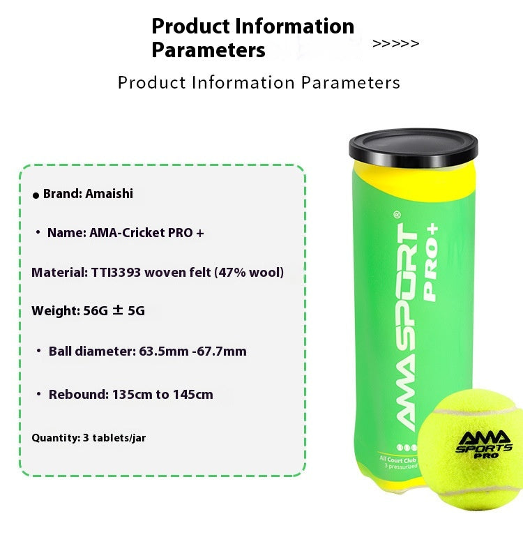 High Elasticity Tennis Training Ball